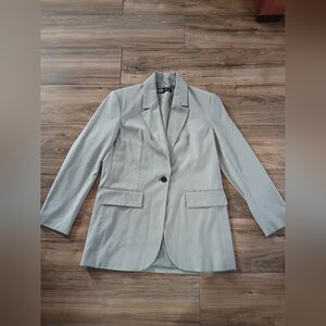 Zara Women's Light Gray Blazer